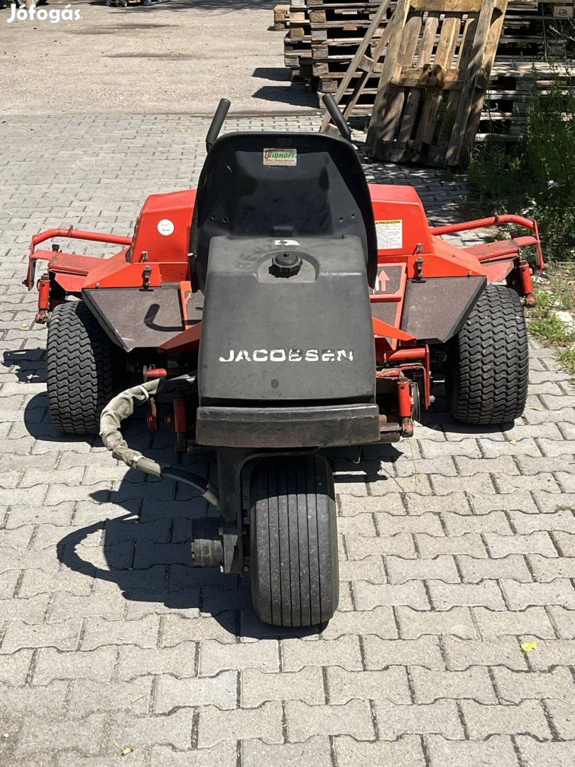 AMERIKAI ÓRIÁS: Jacobsen Triking 1671G ráülős fűnyíró traktor!