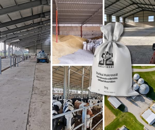 Betonozáshoz Betonszál közvetlenül a gyártótól